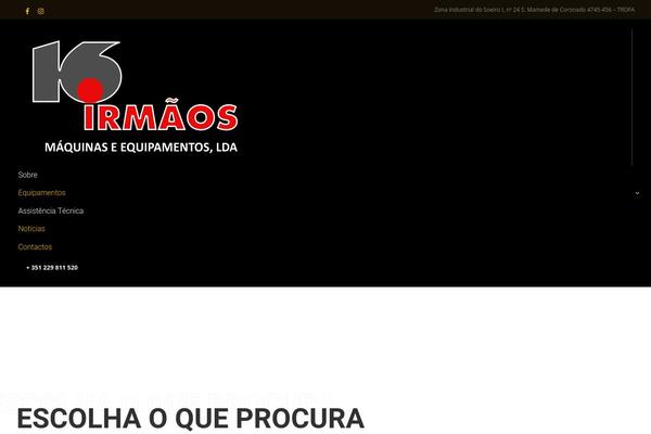 Backhoe theme site design template sample