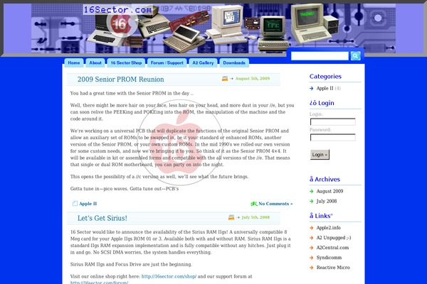 16sector.com site used Curved-10