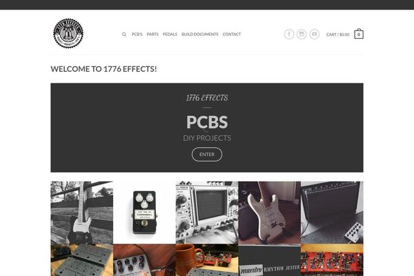 Storefront theme site design template sample