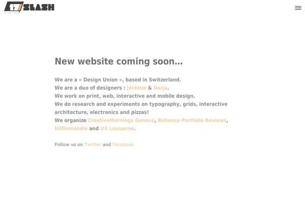 Semplice theme site design template sample