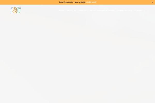 Site using WP Notification Bars plugin