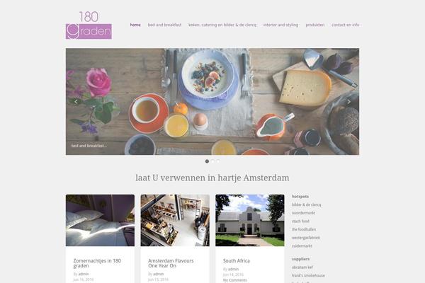 Clean theme site design template sample