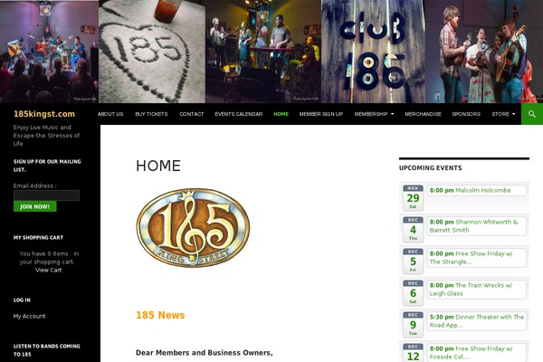 Site using Rhp-events plugin