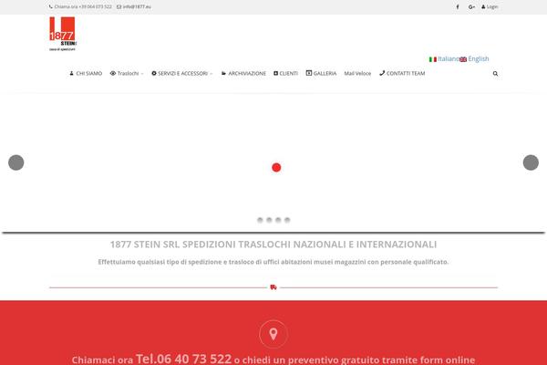 Route theme site design template sample