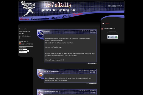 Bloxy Two theme site design template sample