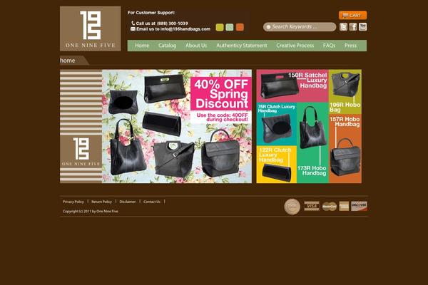 Starkers theme site design template sample