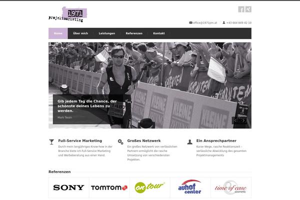 Centum theme site design template sample