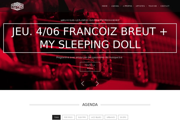 1988liveclub.com site used Brooklyn