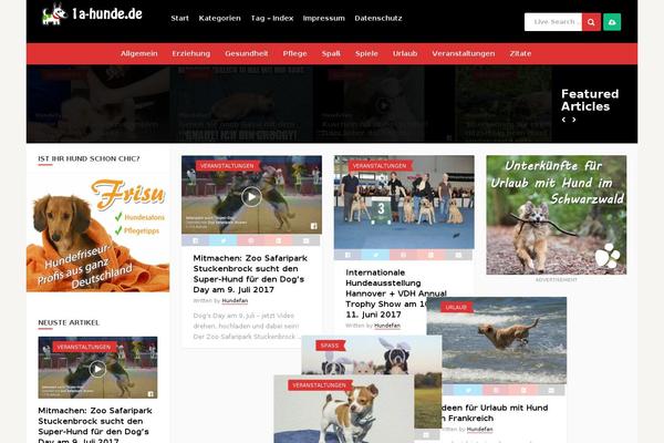 Pin theme site design template sample