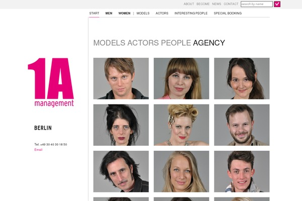 Onea theme site design template sample