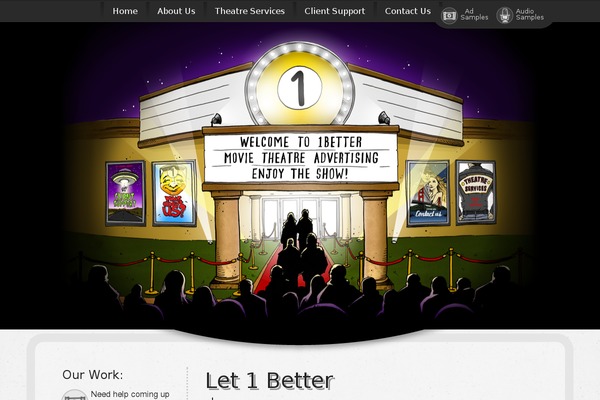Birch theme site design template sample