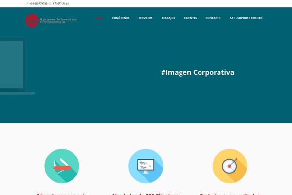Seo theme site design template sample