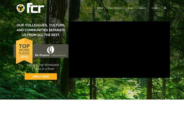Impreza theme site design template sample