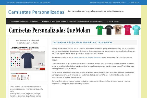 Courage theme site design template sample