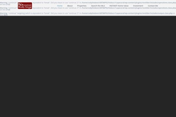 WP Residence theme site design template sample