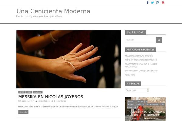 Cassia theme site design template sample