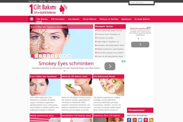 Lara theme site design template sample