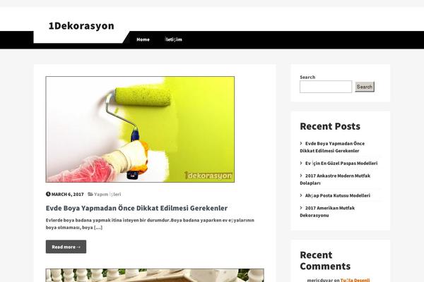 Flourish Lite theme site design template sample