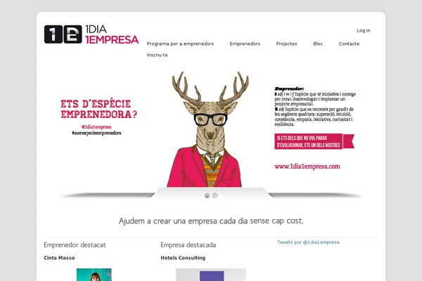 1dia1empresa.com site used Dzonia