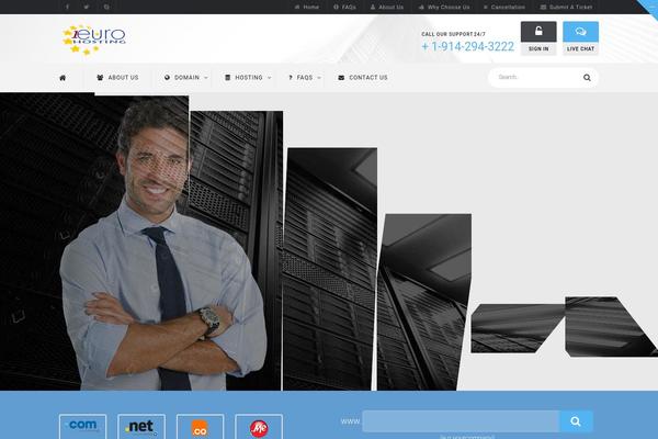 Alaska theme site design template sample