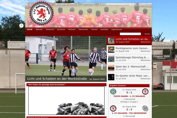 1fc-muelheim.de site used Footballclub-2.5.4