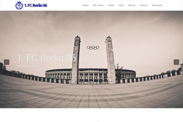 Starter theme site design template sample