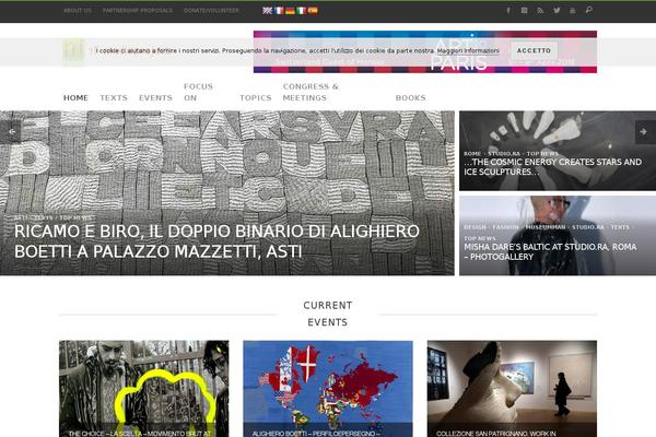 WordPress website screenshot