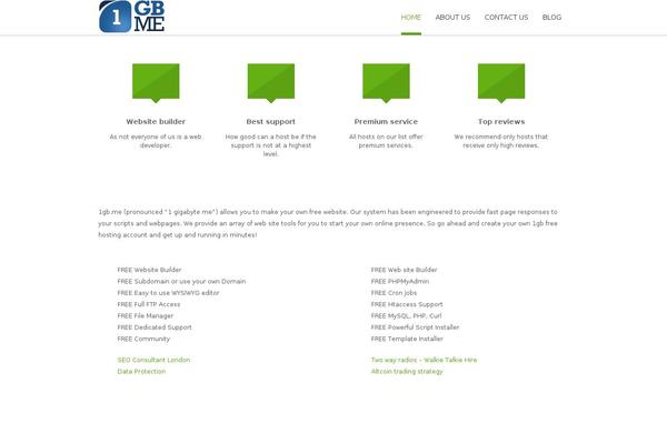 Lucy theme site design template sample