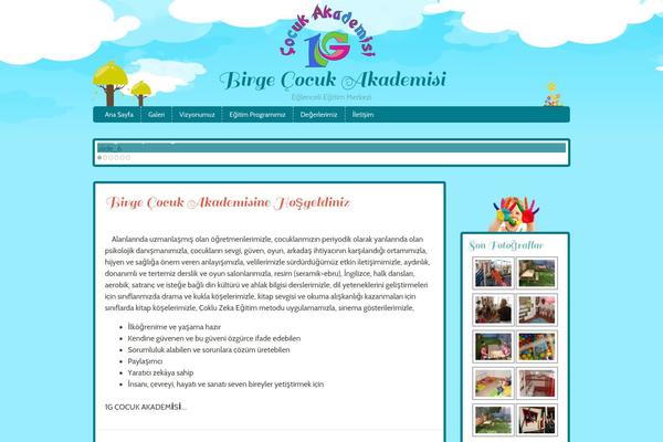 Patchwork theme site design template sample