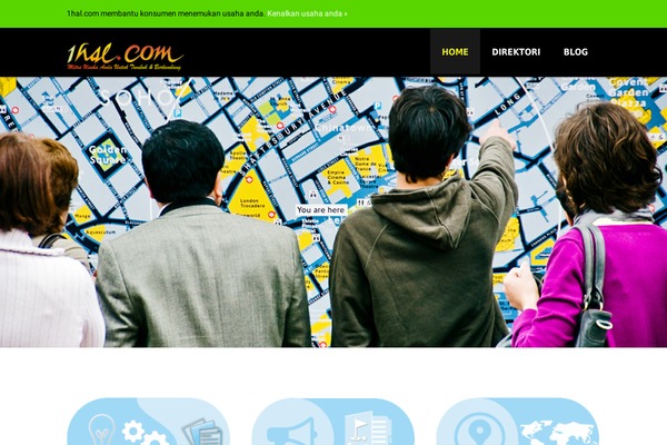 Atlas theme site design template sample
