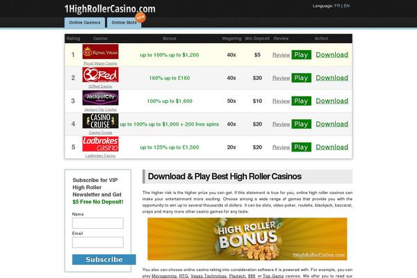 Tiger theme site design template sample