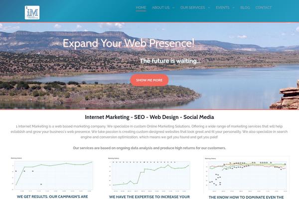 Hub theme site design template sample