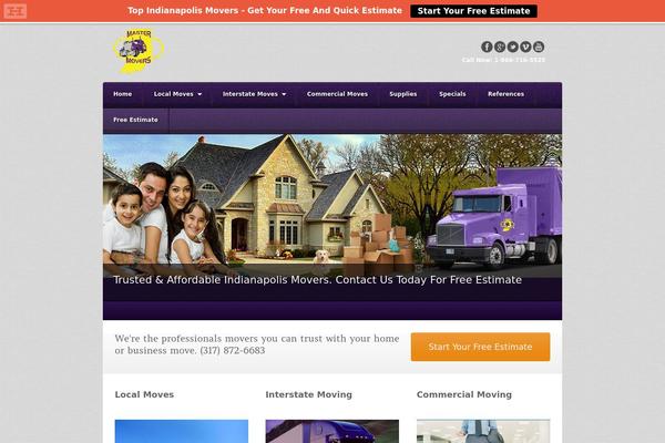 Akita theme site design template sample