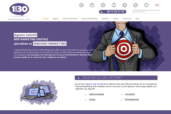 Site using Webperformer plugin