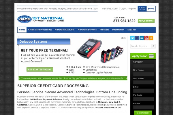1nbcard.com site used Xing