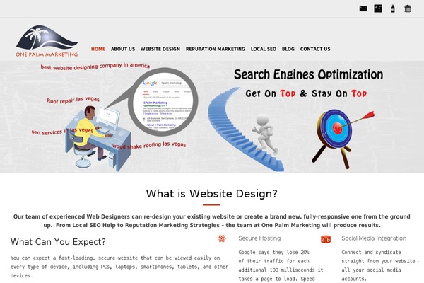 Divi Child theme site design template sample