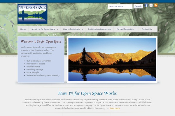 Borderland theme site design template sample