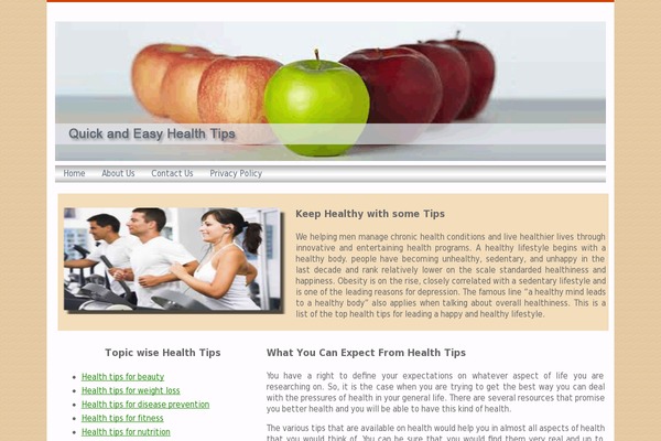 PersonalTrainer theme site design template sample