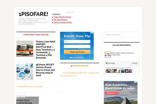 News Pro theme site design template sample