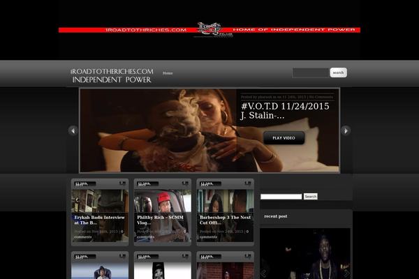 Evid theme site design template sample