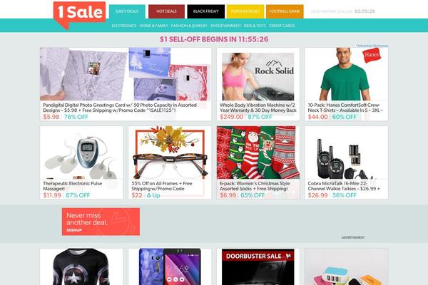 1sale.com site used Community