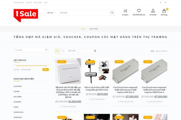 1sale.vn site used Saha