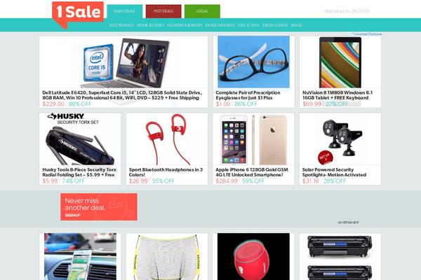 Community theme site design template sample