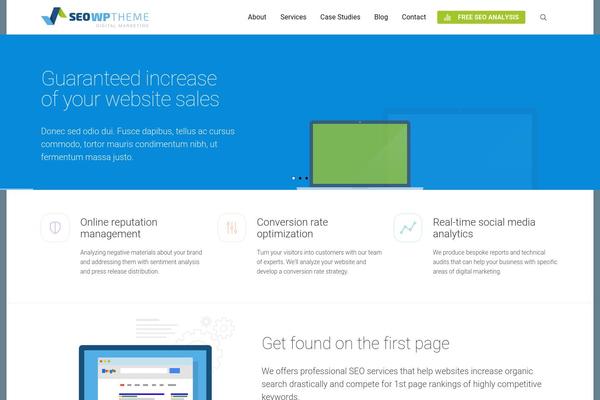 Arkahost theme site design template sample
