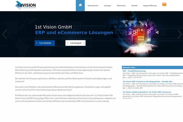 Advertica theme site design template sample