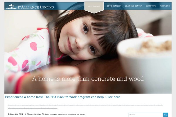 1stalliancelending.com site used Cloudhoster