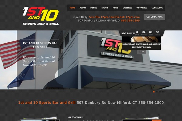Feast theme site design template sample