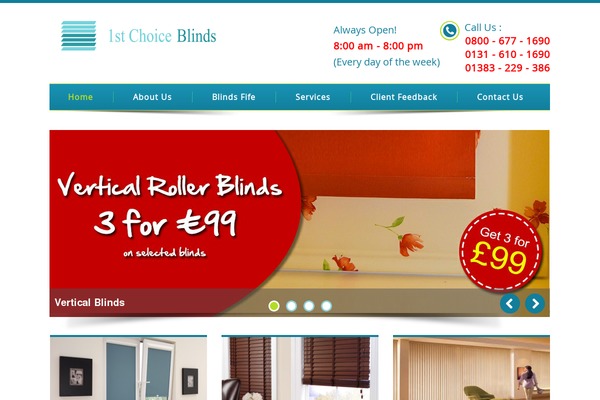 1stchoiceblindsedinburgh.co.uk site used 1stchoice