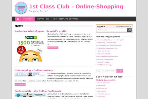 HappenStance theme site design template sample