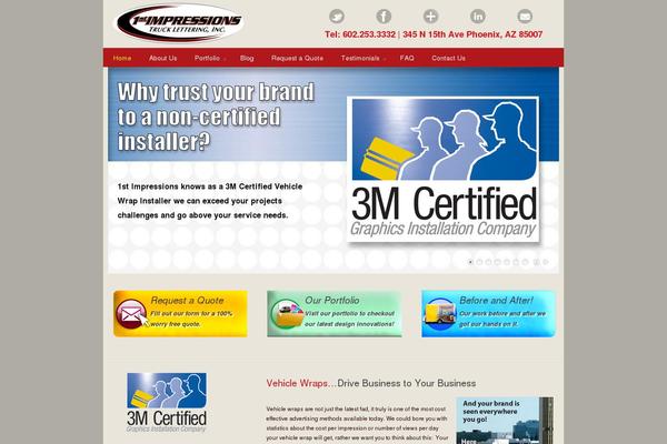 Site using WP-Testimonials plugin